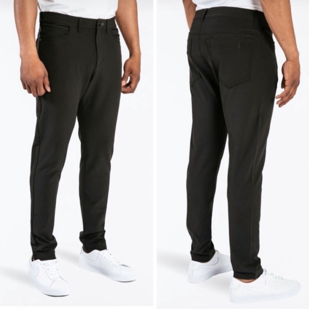 Public Rec Workday Black Mens Golf Athletic Pants 36 X 32